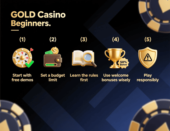 5 самых полезных советов для новичков в онлайн-казино GOLD Casino